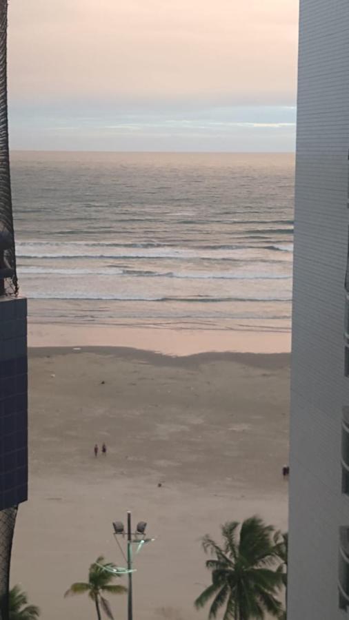 Lindo Apartamento Guilhermina - Edificio Frente Para O Mar Praia Grande  Esterno foto