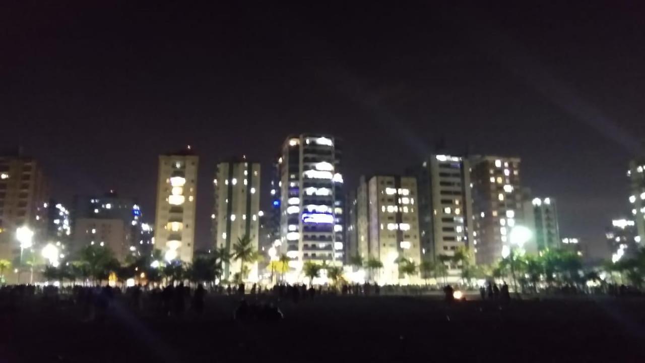 Lindo Apartamento Guilhermina - Edificio Frente Para O Mar Praia Grande  Esterno foto